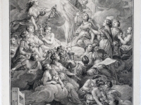 Frontispice 1772 - Le dessin original de Charles-Nicolas Cochin(1715-1790)- Bonaventure-Louis Prévost (1747-1804),  illustrateur