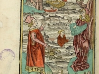 Page de garde de "Tractatus de pescibus" - Jacobus Meydenbach (1491) - BLL