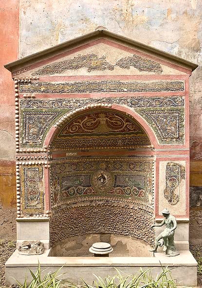 La maison de la petite fontaine - Pompeii