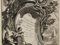 Dessin par Juste-Aurèle Meissonnier, Paris, v. 1730
