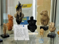 Quelques moulages de statuettes préhistoriques réalisées au club