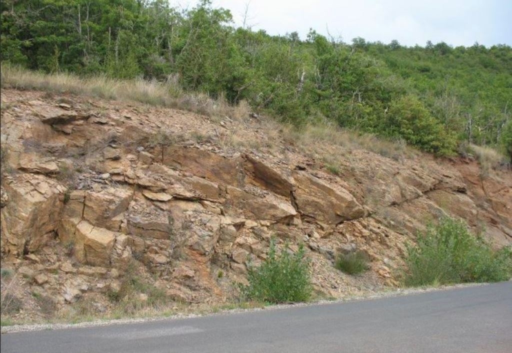 06-14 Micaschistes et gneiss, au-dessus de Castelnau-Pégayrols