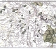 "Carte minéralogique des environs de Fontainebleau, Estampes, et Dourdan", feuille n°55, extraite de "l'Atlas minéralogique de la France" par Jean-Etienne Guettard (1767). Les coupes apparaissant dans les marges latérales sont de la main de Lavoisier. Mines Paristech