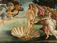 La naissance de Vénus - Sandro Botticelli (1485) - Galerie des Offices, Florence.