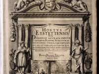Frontispice Hortus Eyestettensis -1613 - BU Strasbourg
