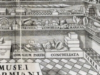 Ole Worms - Cabinet de curiosités - détail - 1655