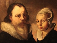 Ole Worm et son épouse Dorothea